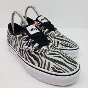 Vans Doheny Decon Womens Metallic Zebra Shoes